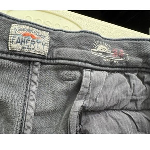 "FAHERTY"Men's Pants SZ 34 Gray Major Stains FINAL SALE!! AS IS!! Please see Pic - Picture 9 of 13